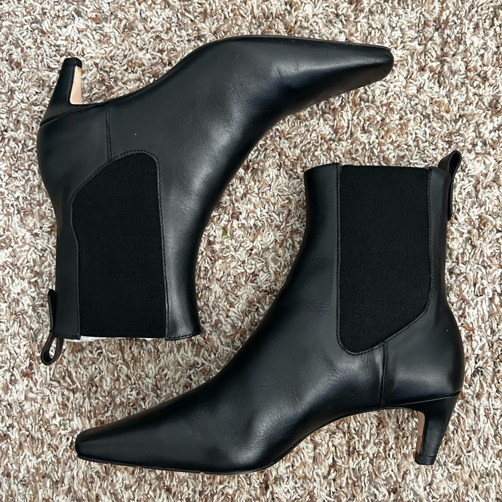 Reformation Roberta Ankle Boot in Black
